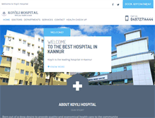 Tablet Screenshot of koyilihospital.org